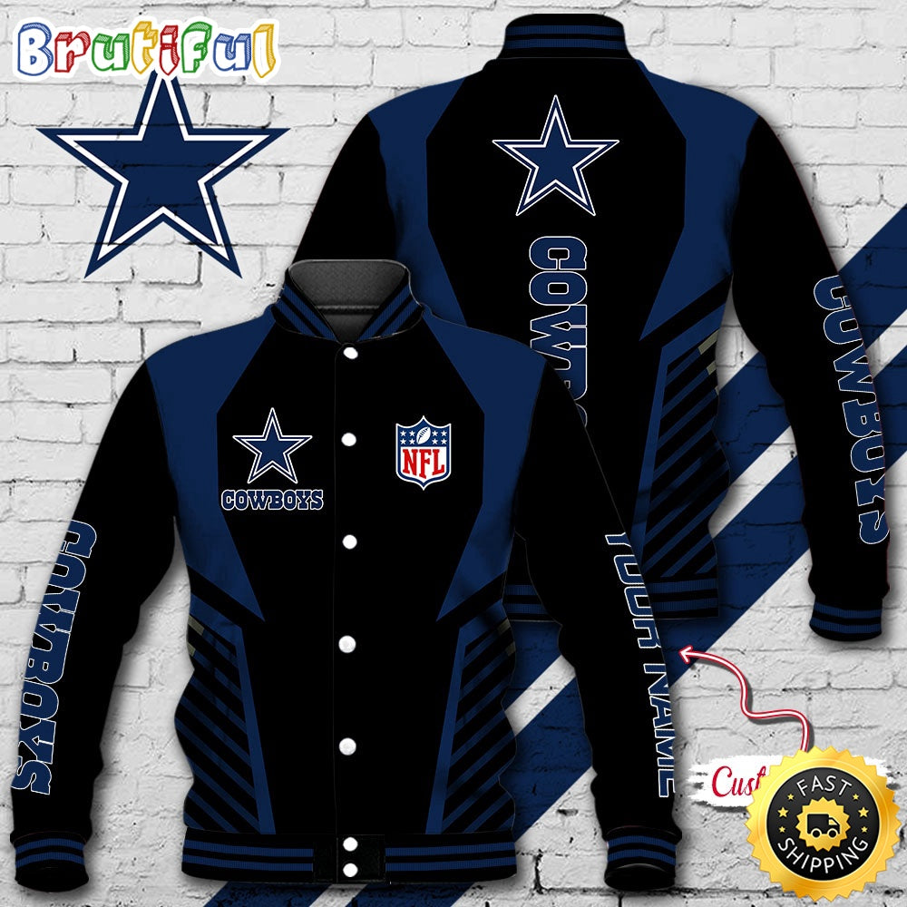 NFL Dallas Cowboys Baseball Jacket Football Sports Jacket