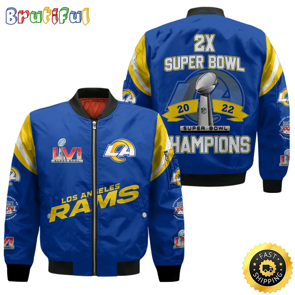 NFL Los Angeles Rams Super Bowl Champions Bomber Jacket